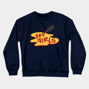 Yes Girls Crewneck Sweatshirt